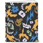 Pattern Design Seamless Texture 8  x 10  Hardcover Notebook
