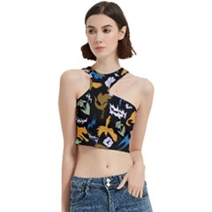 Pattern Design Seamless Texture Cut Out Top from ArtsNow.com