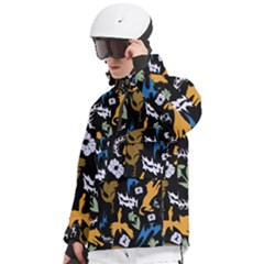 Men s Pullover Zip Ski and Snowboard Waterproof Breathable Jacket 