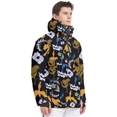 Men s Pullover Zip Ski and Snowboard Waterproof Breathable Jacket 