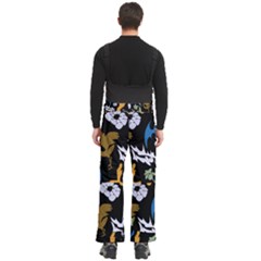 Men s Side Zip Front Pouch Ski And Snowboard Bib Pants	 