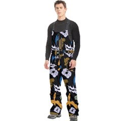 Men s Front Zip Ski And Snowboard Bib Pants 