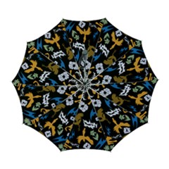 Pattern Design Seamless Texture Automatic Folding Umbrella with Case (Large) from ArtsNow.com