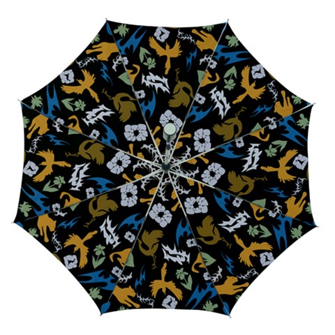 Pattern Design Seamless Texture Automatic Folding Umbrella with Case (Medium) from ArtsNow.com