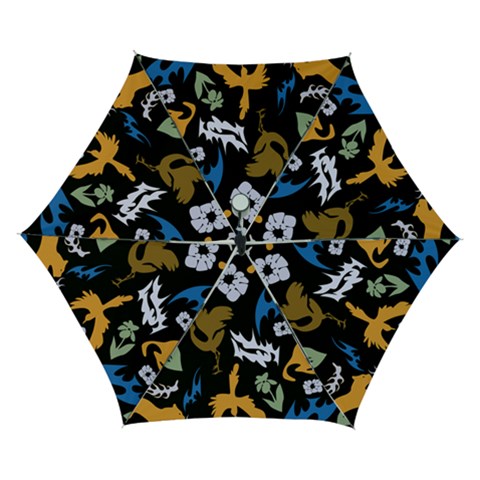 Pattern Design Seamless Texture Automatic Folding Umbrella with Case (Small) from ArtsNow.com