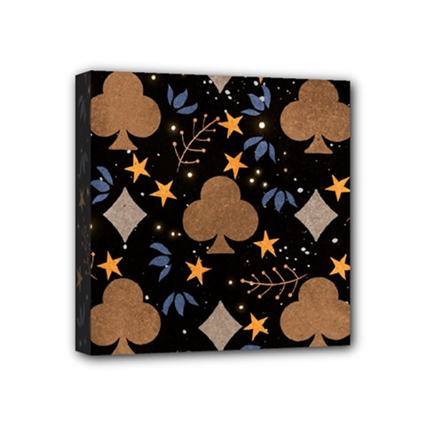 Seamless Pattern Repeat Repetition Mini Canvas 4  x 4  (Stretched) from ArtsNow.com