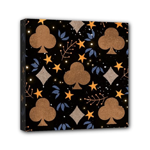 Seamless Pattern Repeat Repetition Mini Canvas 6  x 6  (Stretched) from ArtsNow.com