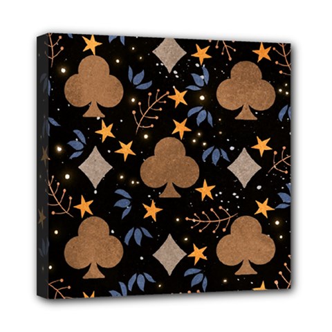 Seamless Pattern Repeat Repetition Mini Canvas 8  x 8  (Stretched) from ArtsNow.com