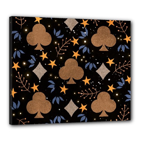 Seamless Pattern Repeat Repetition Canvas 24  x 20  (Stretched) from ArtsNow.com