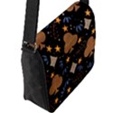 Flap Closure Messenger Bag (L) 