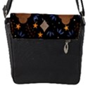 Flap Closure Messenger Bag (S) 