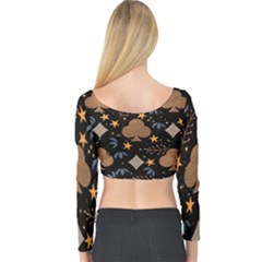 Long Sleeve Crop Top 
