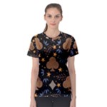 Seamless Pattern Repeat Repetition Women s Sport Mesh T-Shirt