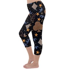 Capri Winter Leggings Back Capri Winter Leggings Back