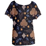 Seamless Pattern Repeat Repetition Women s Oversized T-Shirt
