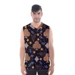 Seamless Pattern Repeat Repetition Men s Basketball Tank Top