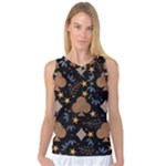 Seamless Pattern Repeat Repetition Women s Basketball Tank Top