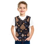 Seamless Pattern Repeat Repetition Kids  Basketball Tank Top