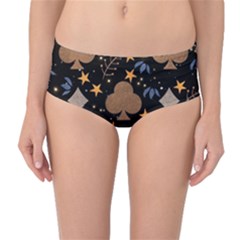 Mid-Waist Bikini Bottoms 