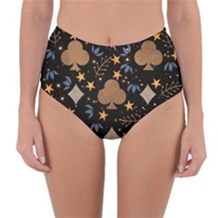 Reversible High-Waist Bikini Bottoms 