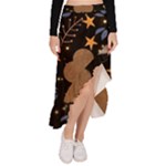 Seamless Pattern Repeat Repetition Asymmetrical Ruffle Hem Skirt 