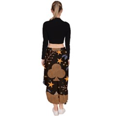 Asymmetrical Ruffle Hem Skirt  
