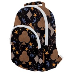 Rounded Multi Pocket Backpack 