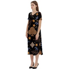 T-Shirt Midi Dress With Pockets 