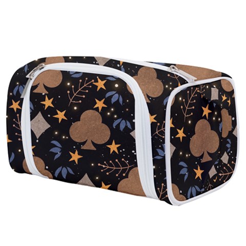 Seamless Pattern Repeat Repetition Toiletries Pouch from ArtsNow.com