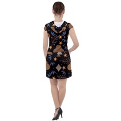 Drawstring Hooded Dress 