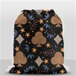 Seamless Pattern Repeat Repetition Drawstring Bag (Small)