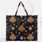 Seamless Pattern Repeat Repetition Zipper Large Tote Bag