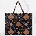 Zipper Large Tote Bag 