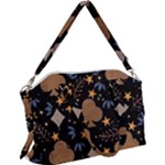 Seamless Pattern Repeat Repetition Canvas Crossbody Bag