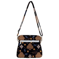 Zipper Messenger Bag 