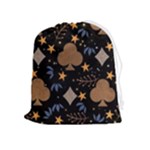 Seamless Pattern Repeat Repetition Drawstring Pouch (XL)