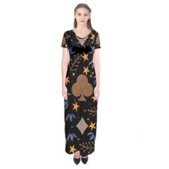 Short Sleeve Maxi Dress 