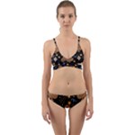 Seamless Pattern Repeat Repetition Wrap Around Bikini Set