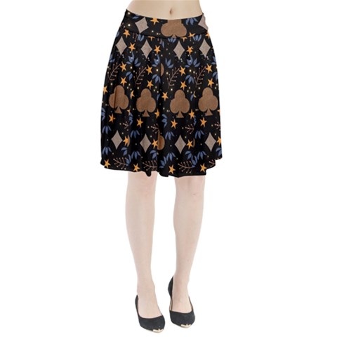 Seamless Pattern Repeat Repetition Pleated Skirt from ArtsNow.com