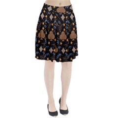 Seamless Pattern Repeat Repetition Pleated Skirt from ArtsNow.com