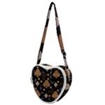 Seamless Pattern Repeat Repetition Heart Shoulder Bag