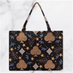 Seamless Pattern Repeat Repetition Zipper Medium Tote Bag