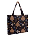 Zipper Medium Tote Bag Front
