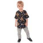 Seamless Pattern Repeat Repetition Kids  Raglan T-Shirt