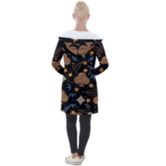 Longline Hooded Cardigan 