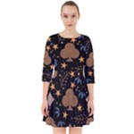 Seamless Pattern Repeat Repetition Smock Dress