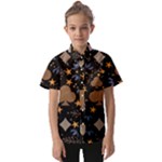 Seamless Pattern Repeat Repetition Kids  Short Sleeve Shirt