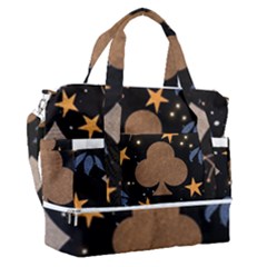 Sports Shoulder Bag with Shoes Compartment 