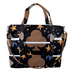 Sports Shoulder Bag with Shoes Compartment 