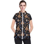 Seamless Pattern Repeat Repetition Women s Puffer Vest